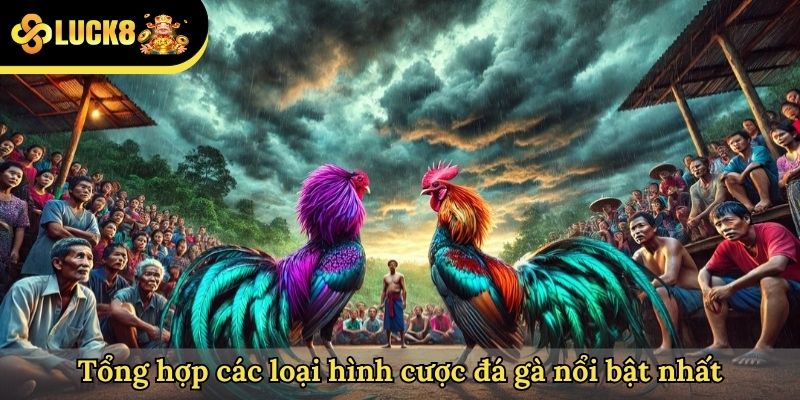Tổng hợp các loại hình cược đá gà nổi bật nhất